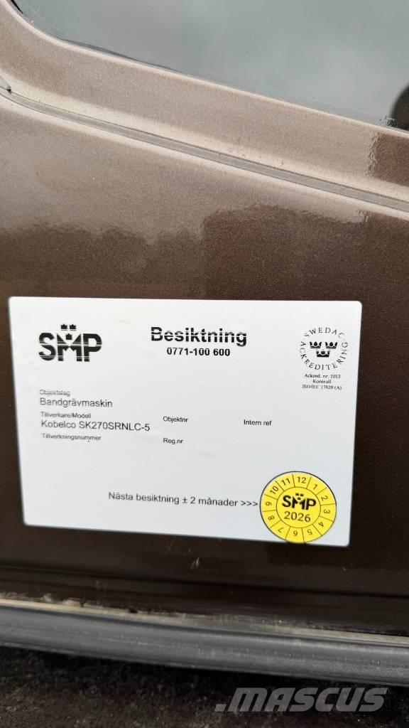 Kobelco SK 270 LC Верижен екскаватор
