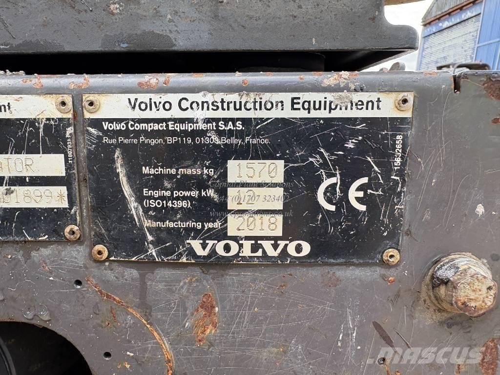 Volvo EC 15 D Мини екскаватори < 7 т