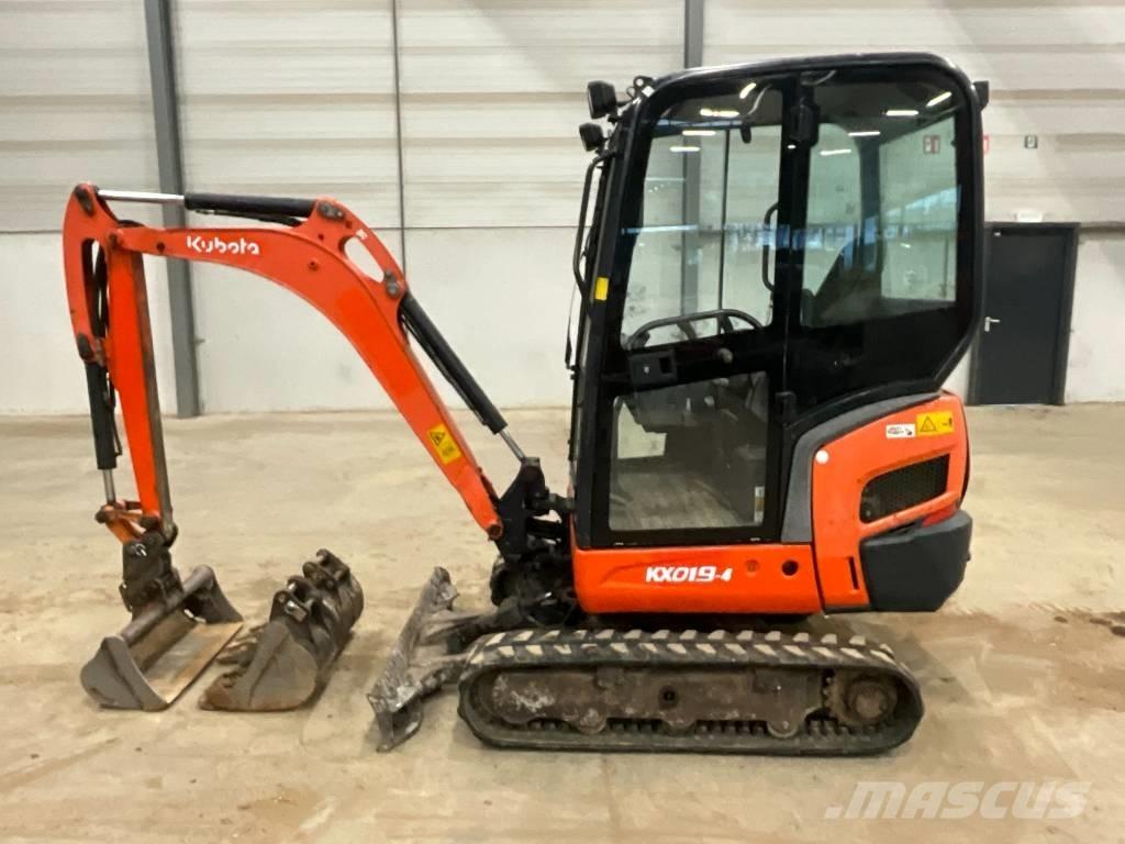 Kubota KX 019-4 Мини екскаватори < 7 т