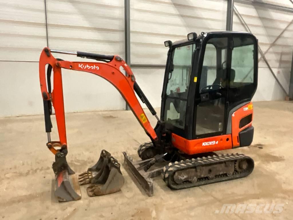 Kubota KX 019-4 Мини екскаватори < 7 т