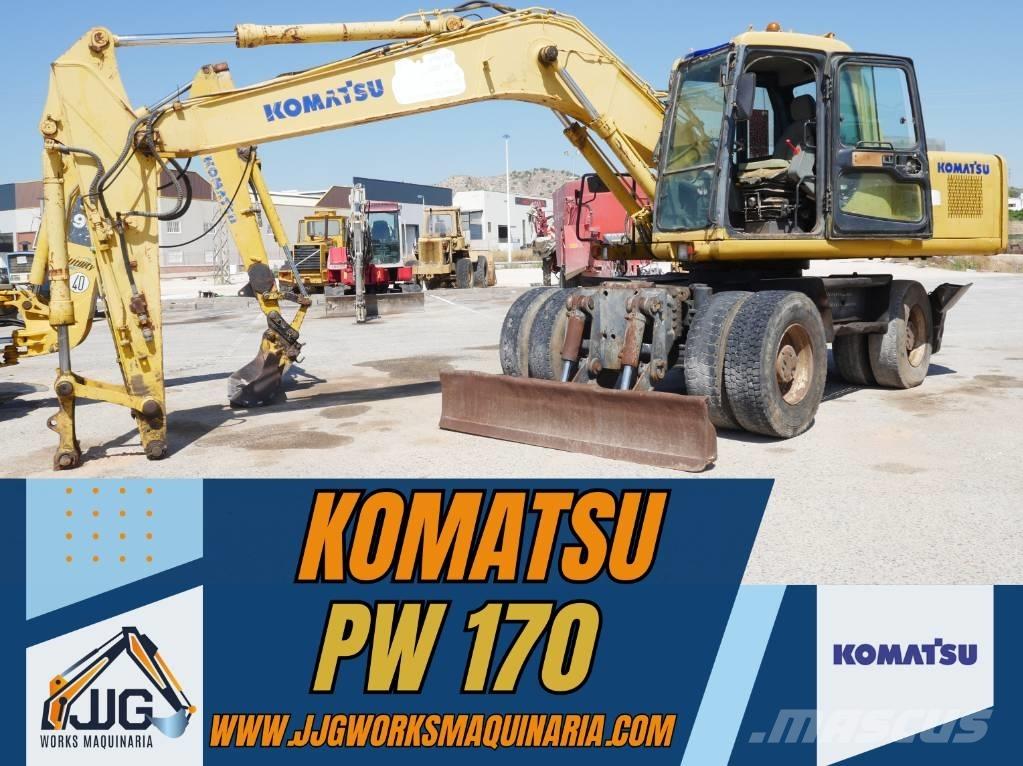 Komatsu PW 170 Колесни екскаватори