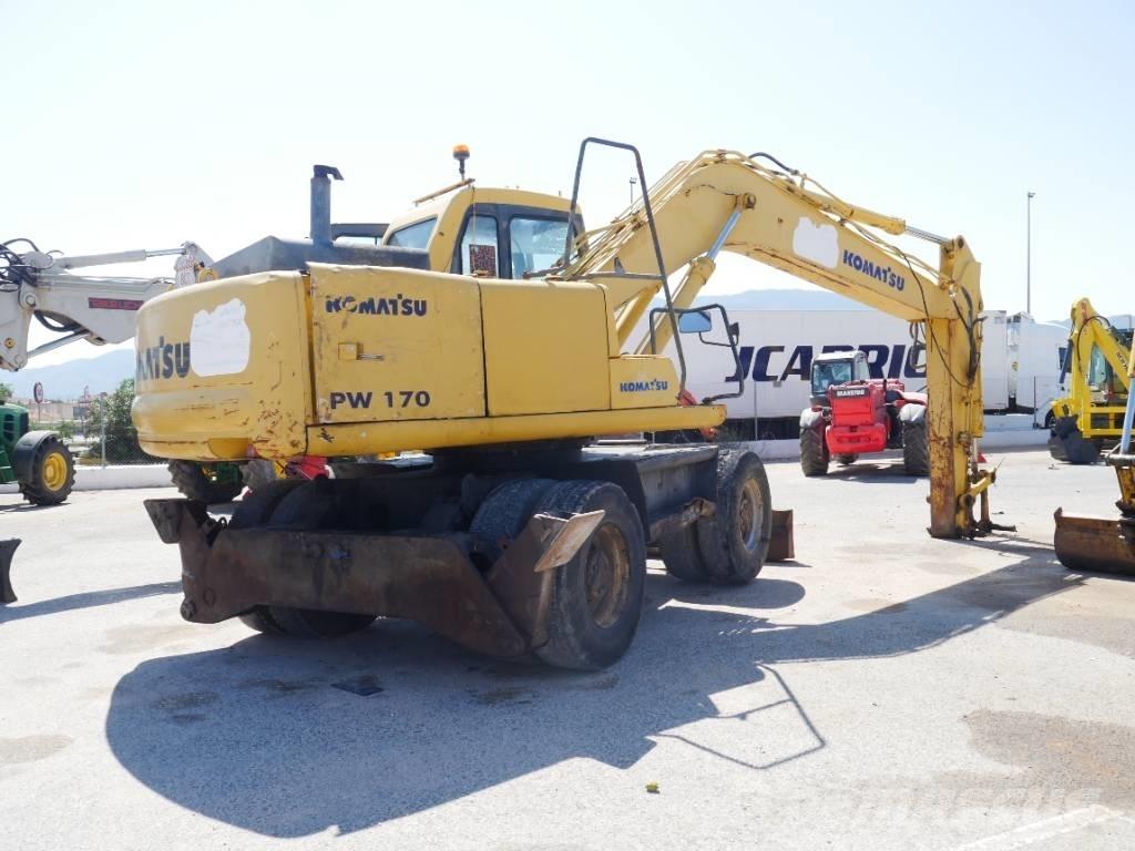 Komatsu PW 170 Колесни екскаватори