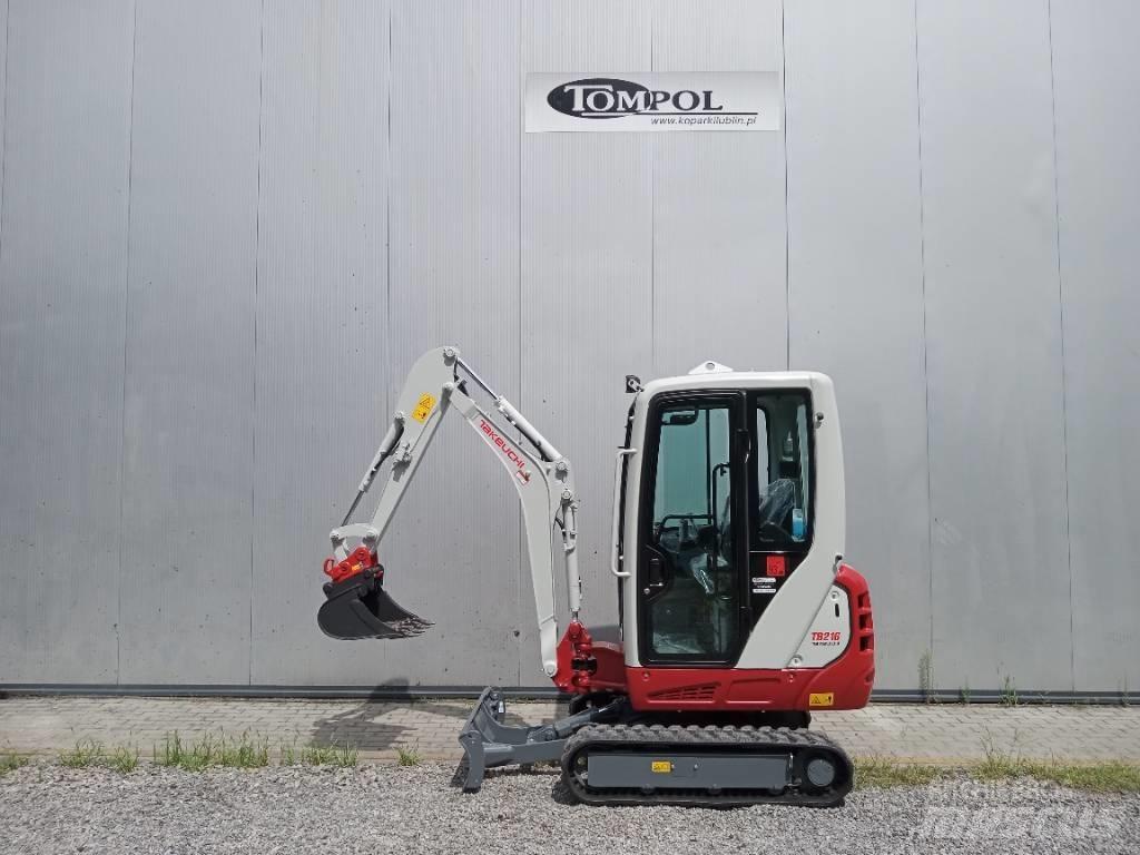 Takeuchi TB 216 Мини екскаватори < 7 т