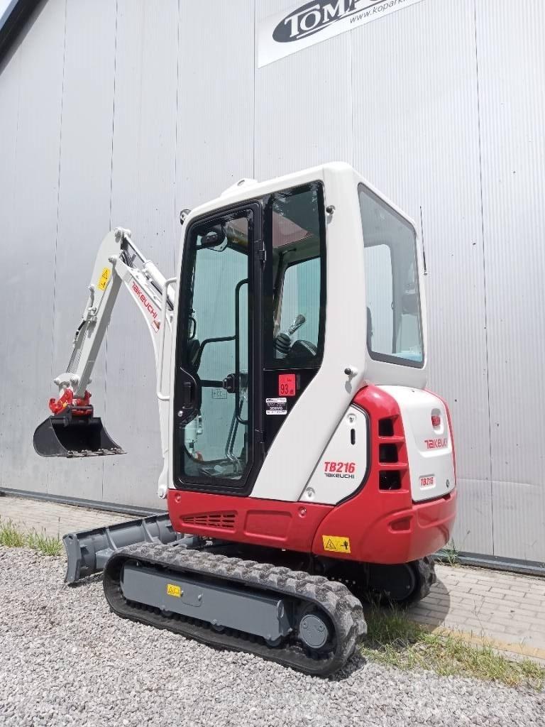 Takeuchi TB 216 Мини екскаватори < 7 т