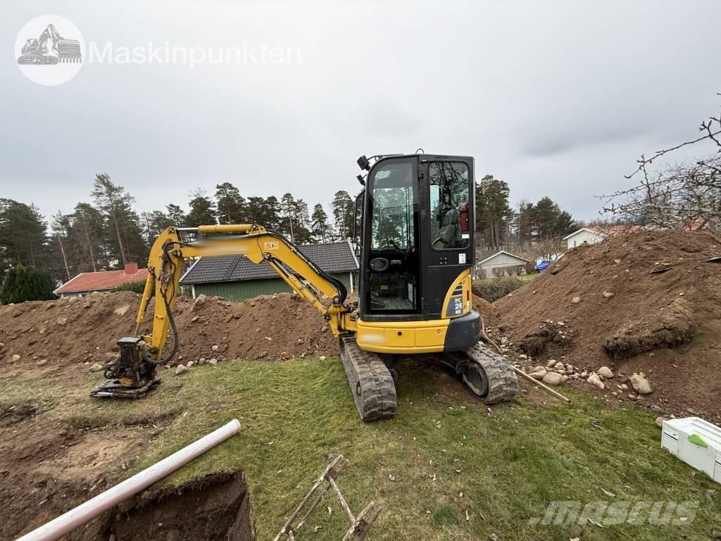Komatsu PC 26 MR-3 Мини екскаватори < 7 т