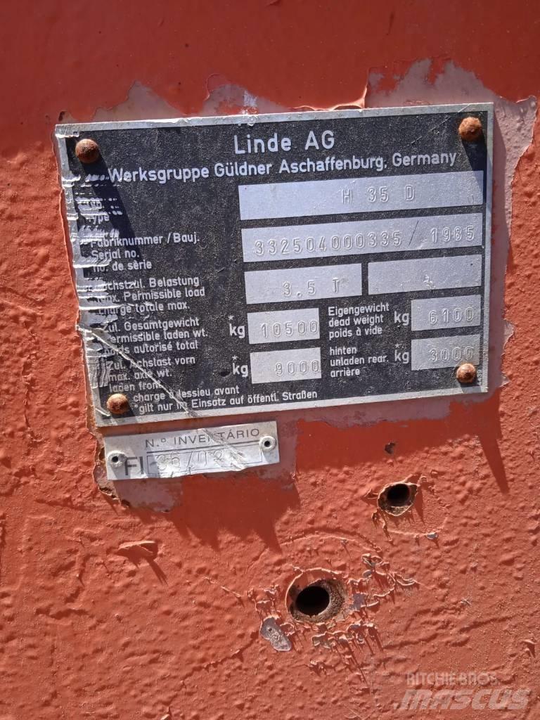 Linde H 35 D Дизелови камиони
