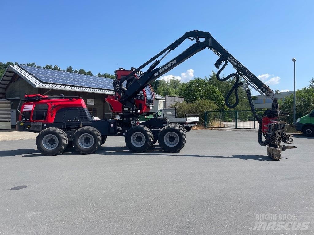 Komatsu 901 XC Харвестери