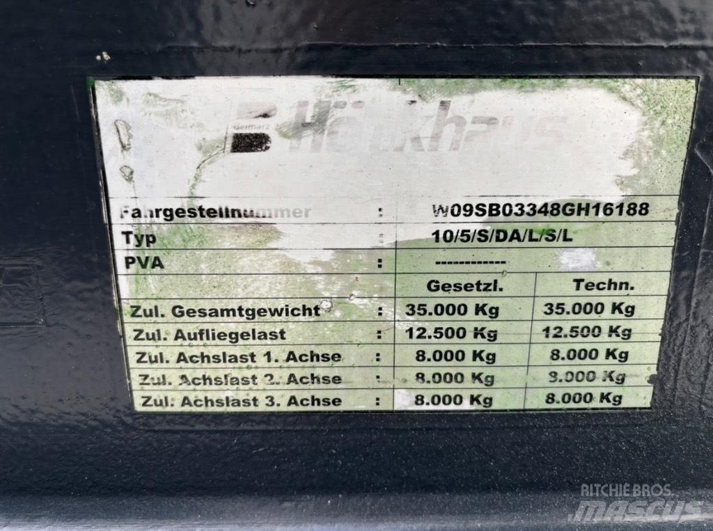  Hoenkhaus 10m3 mixer Други полуремаркета
