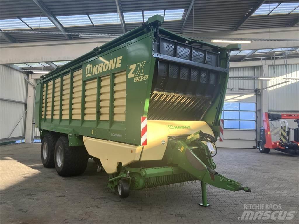 Krone ZX 470 GD Самотаварещи ремаркета