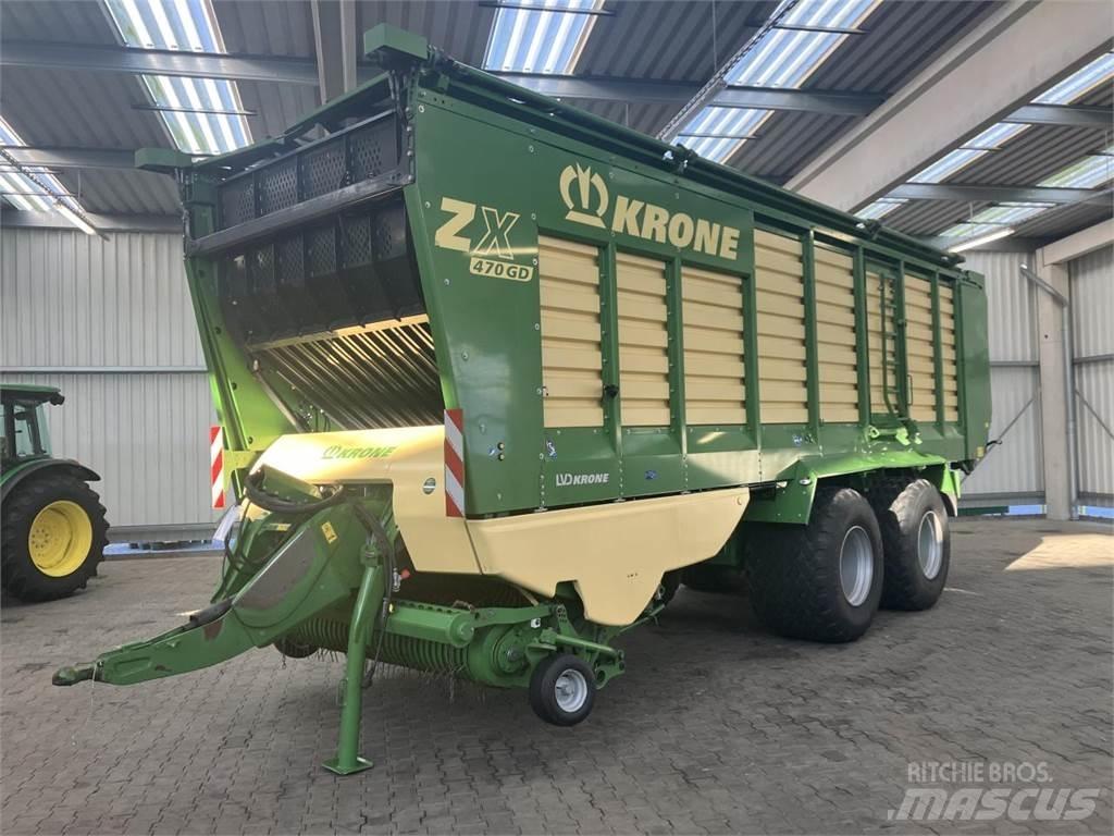 Krone ZX 470 GD Самотаварещи ремаркета