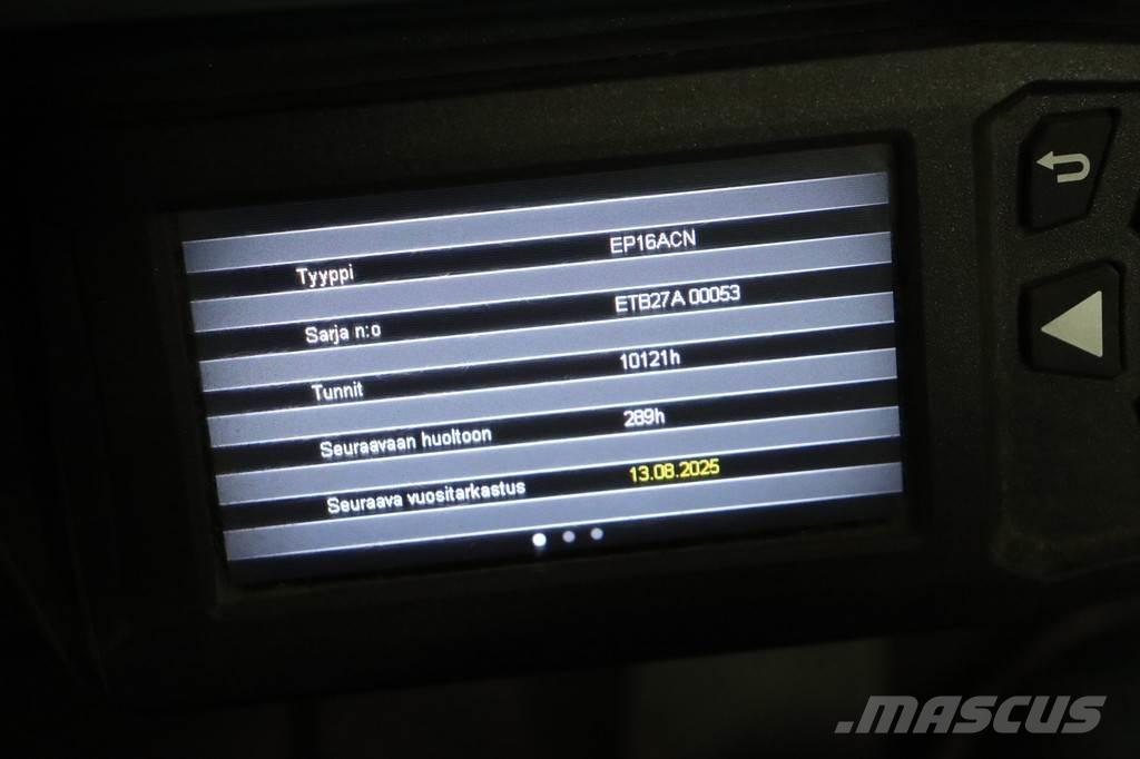 CAT EP16ACN Електрически вилични кари-повдигачи