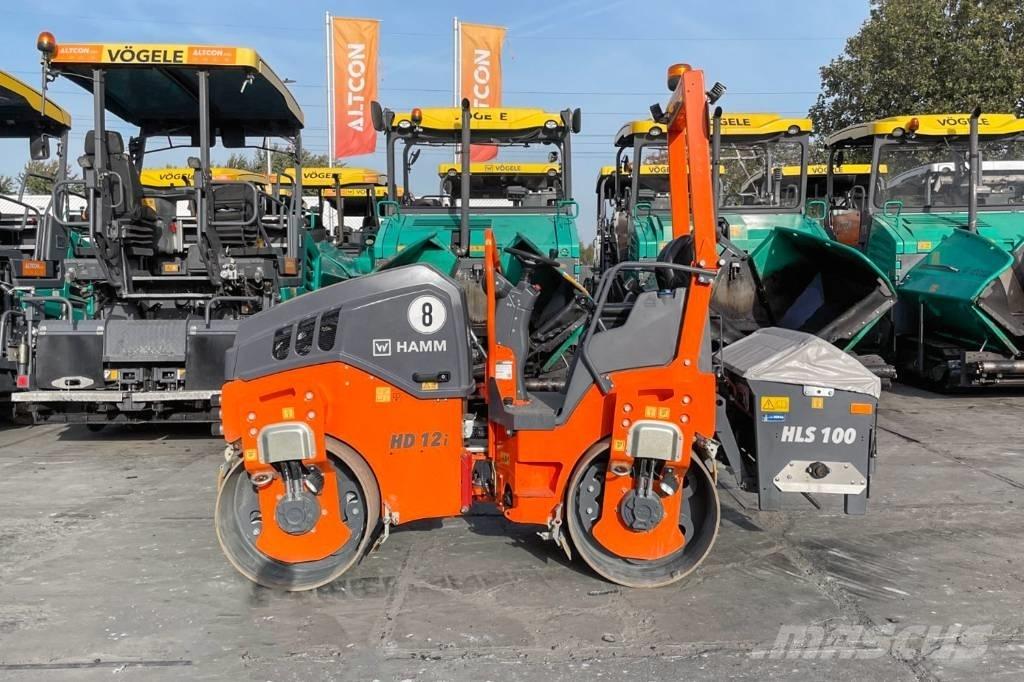 Hamm HD 12 VV Двойни барабанни ролки
