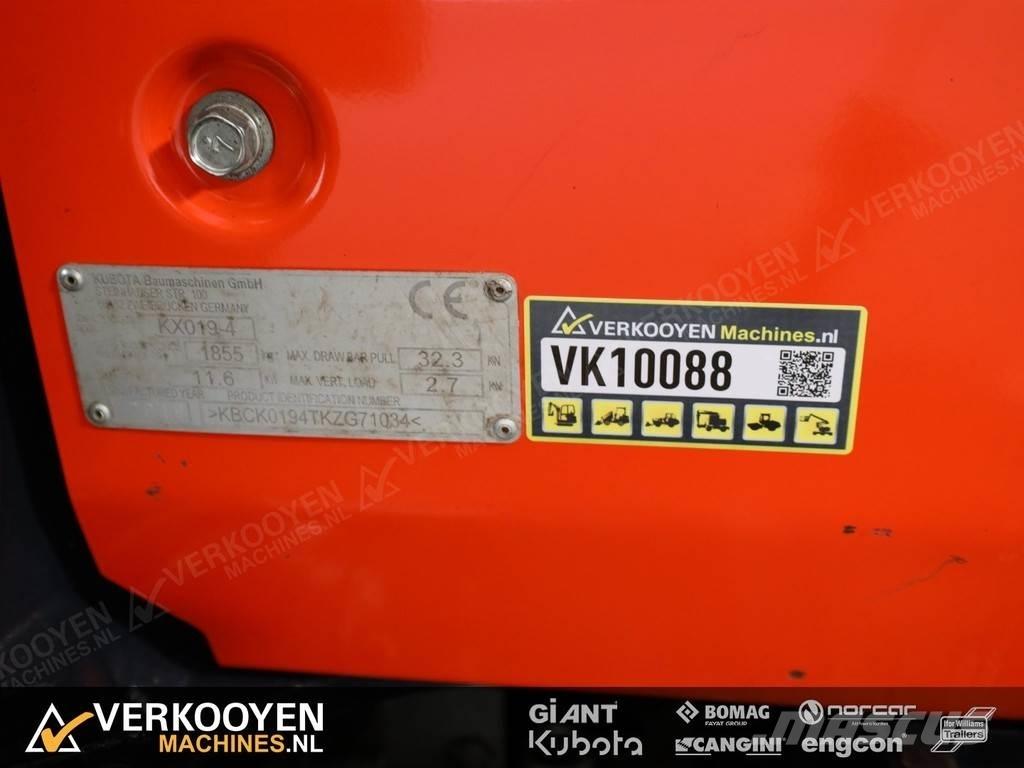 Kubota KX019-4 Мини екскаватори < 7 т