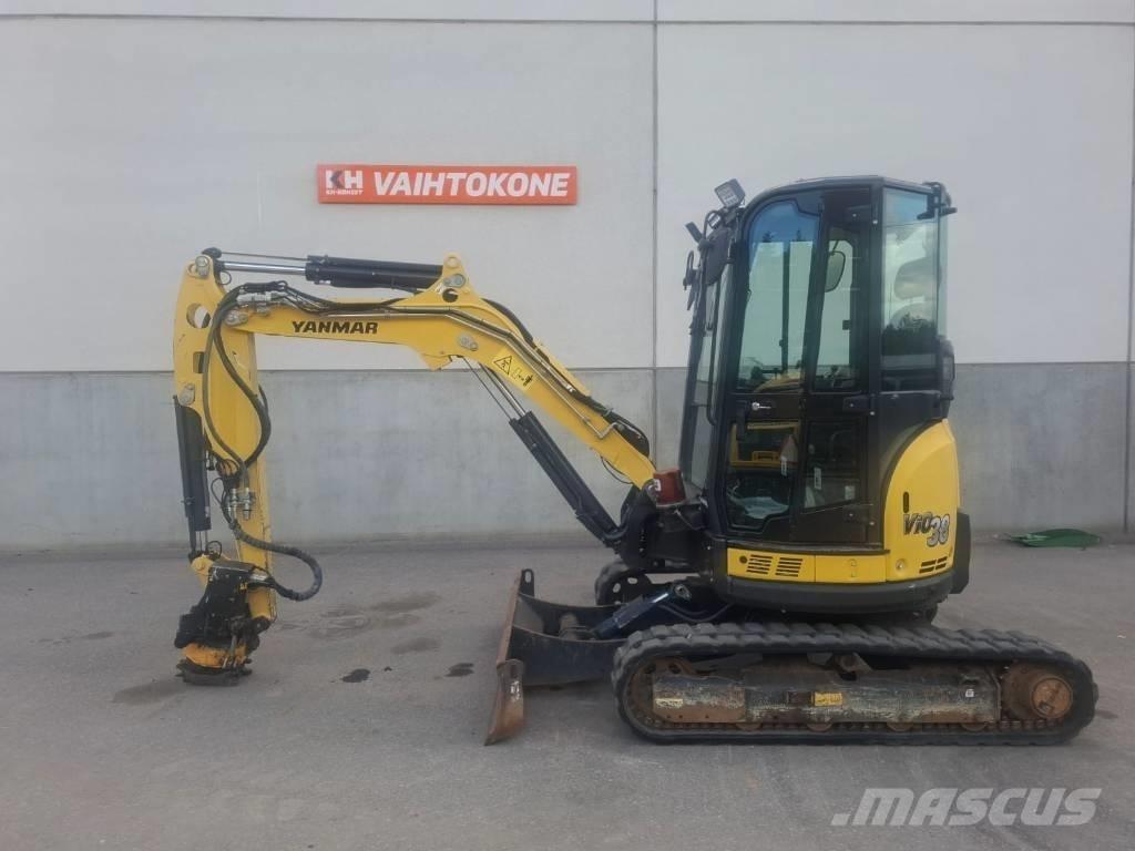 Yanmar Vio 38-U Мини екскаватори < 7 т