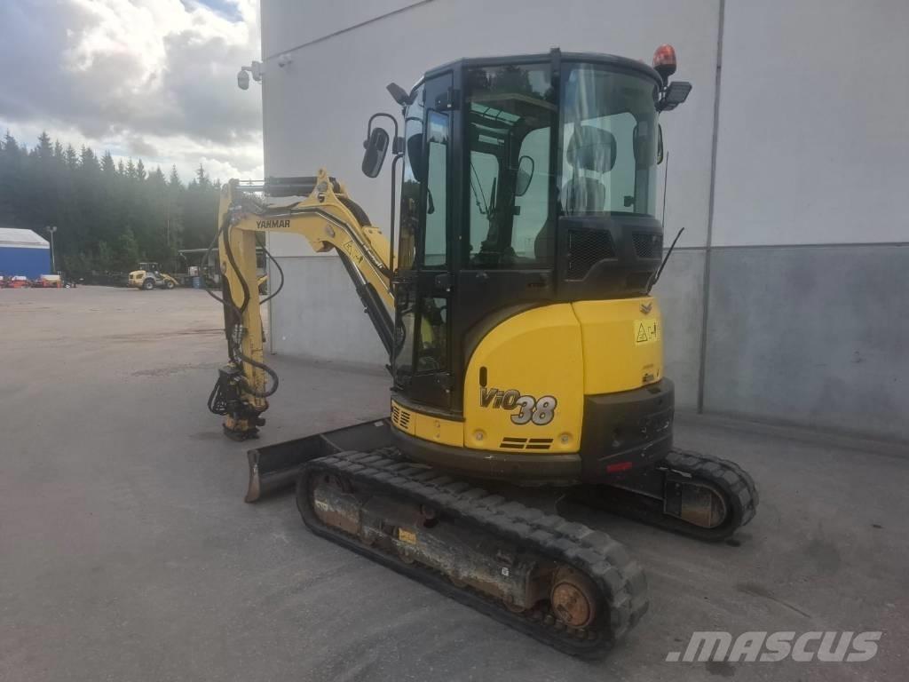 Yanmar Vio 38-U Мини екскаватори < 7 т