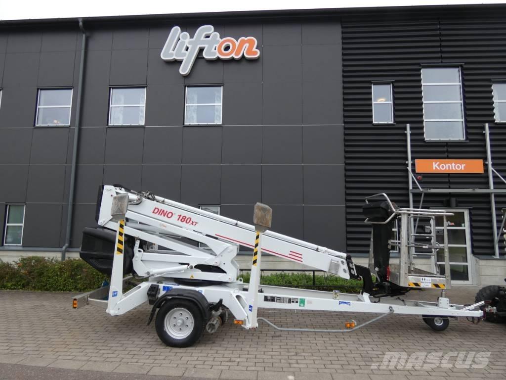 Dino 180 XT  Skylift Моторизирани платформи с ремарке