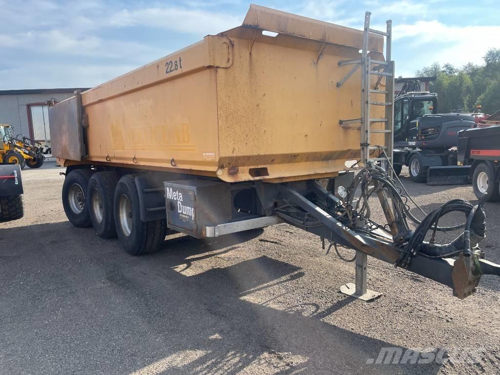 Metsjö Meta Dump 6.3 Ремаркета самосвални