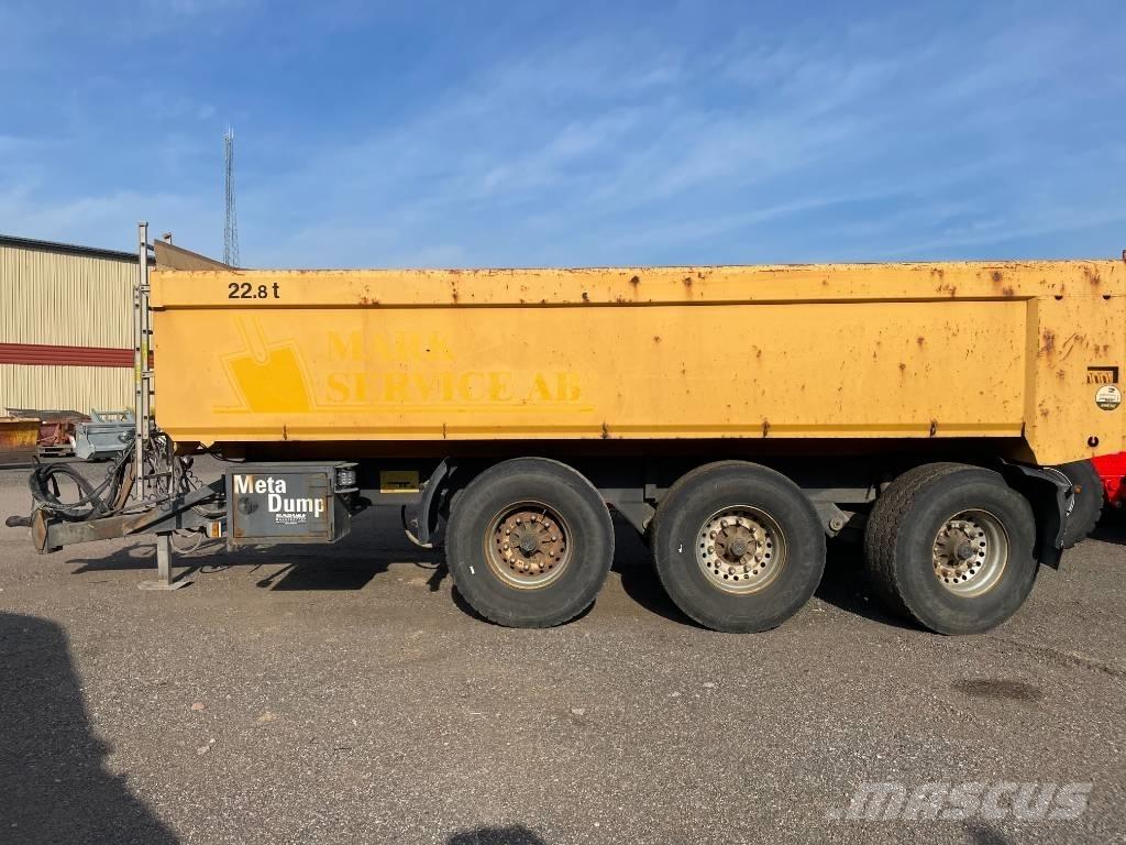 Metsjö Meta Dump 6.3 Ремаркета самосвални