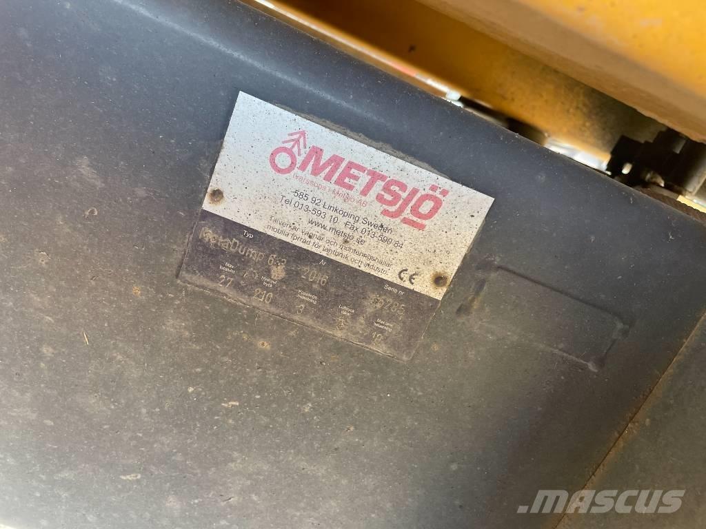 Metsjö Meta Dump 6.3 Ремаркета самосвални
