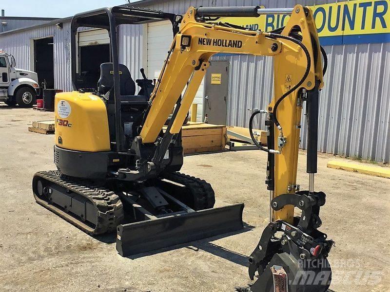 New Holland E30C Мини екскаватори < 7 т
