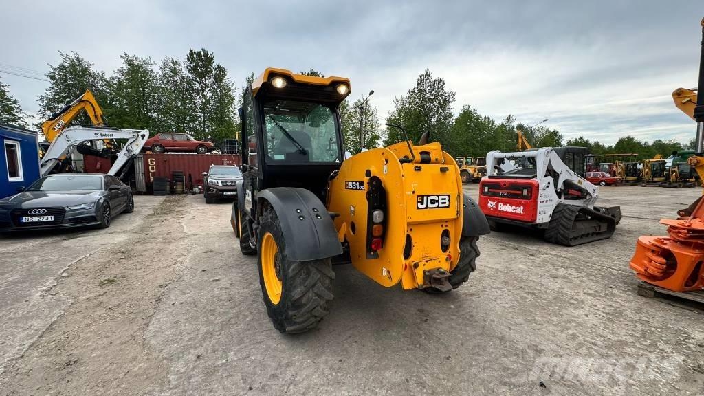 JCB 531-70 Телескопични челни товарачи
