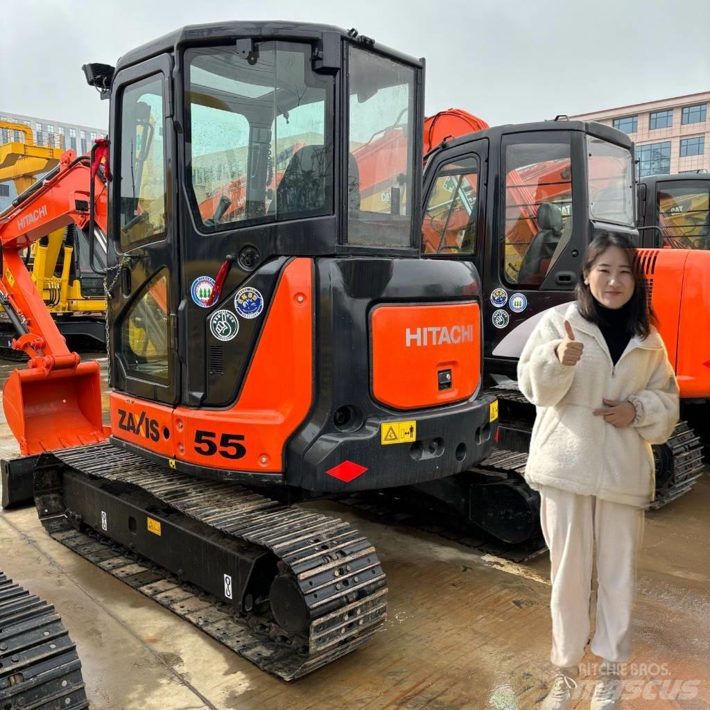 Hitachi ZX 55 Мини екскаватори < 7 т