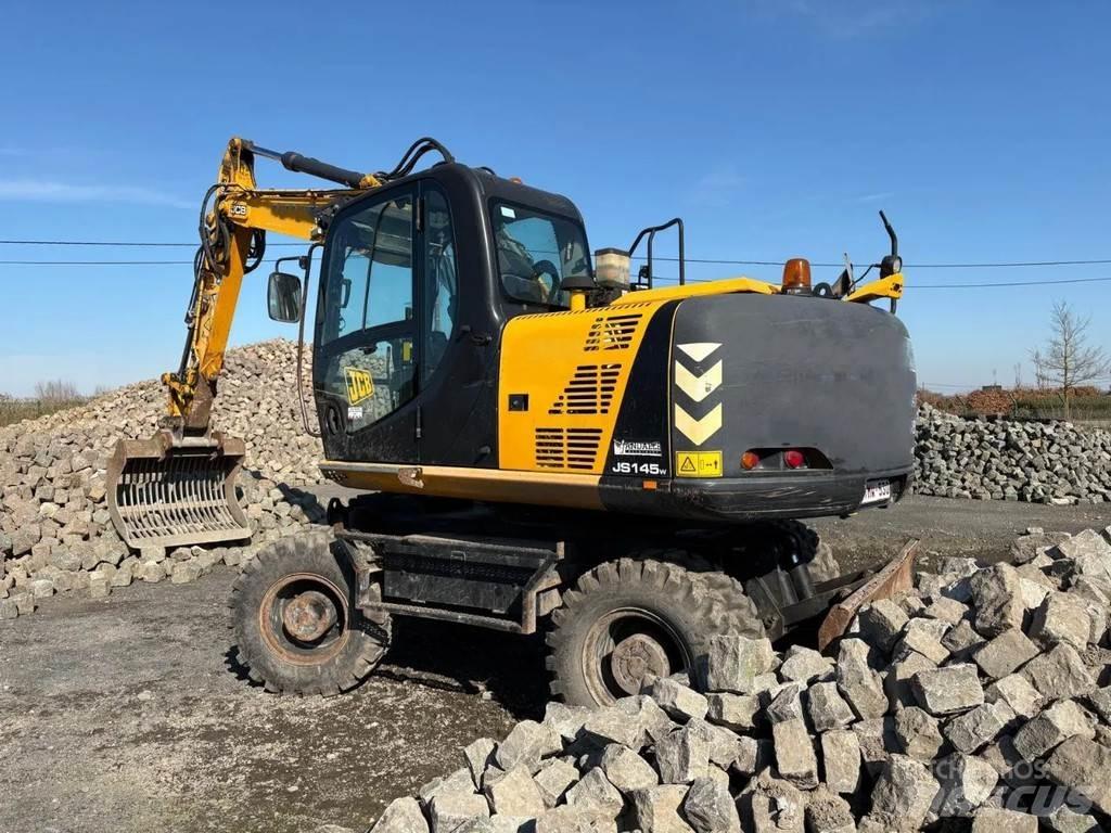 JCB JS145W Колесни екскаватори