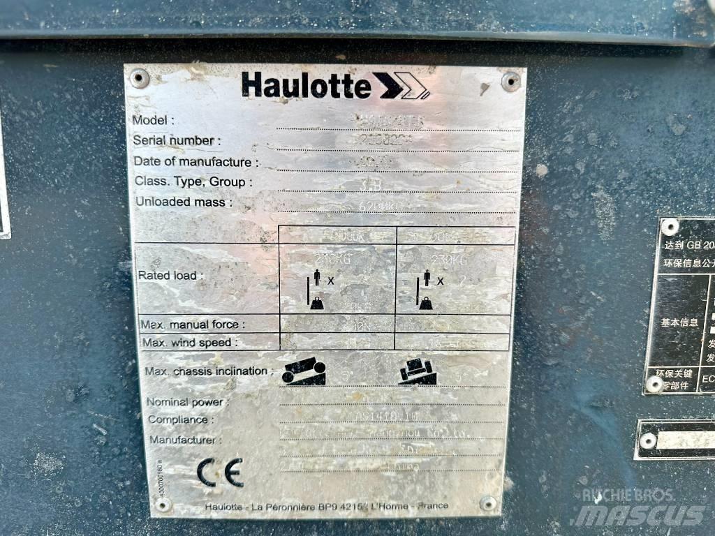 Haulotte HA16RTJ Съчленени стрелови подемници