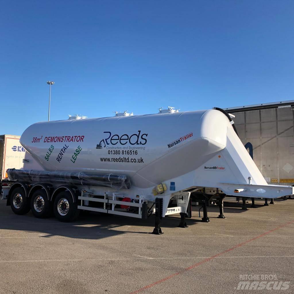 Nursan dry tanker Полуремаркета цистерни
