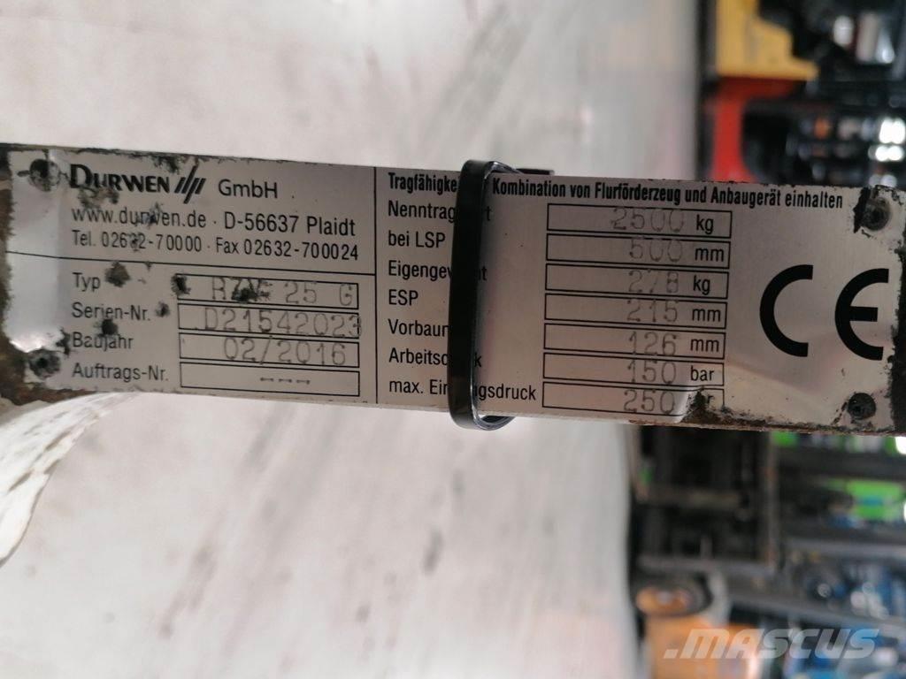 Durwen RZV 25 G. Вилки