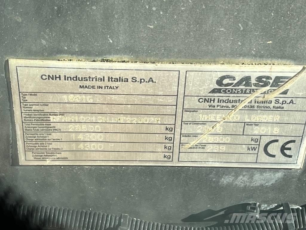 CASE 1021 G Колесни товарачи