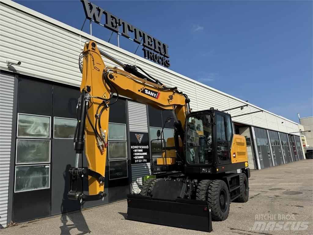 Sany SY175W Колесни екскаватори