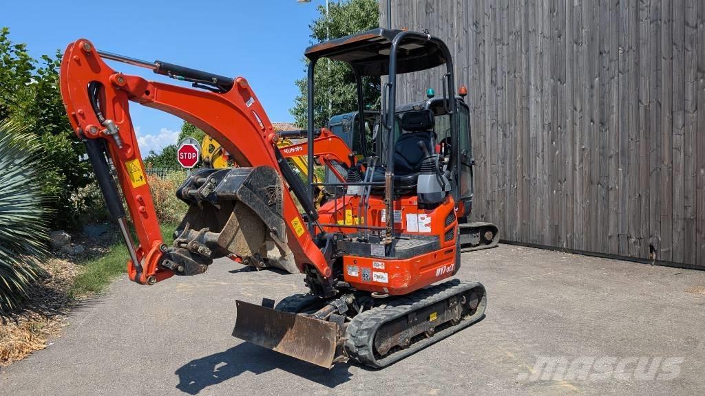 Kubota U 17-3 Мини екскаватори < 7 т