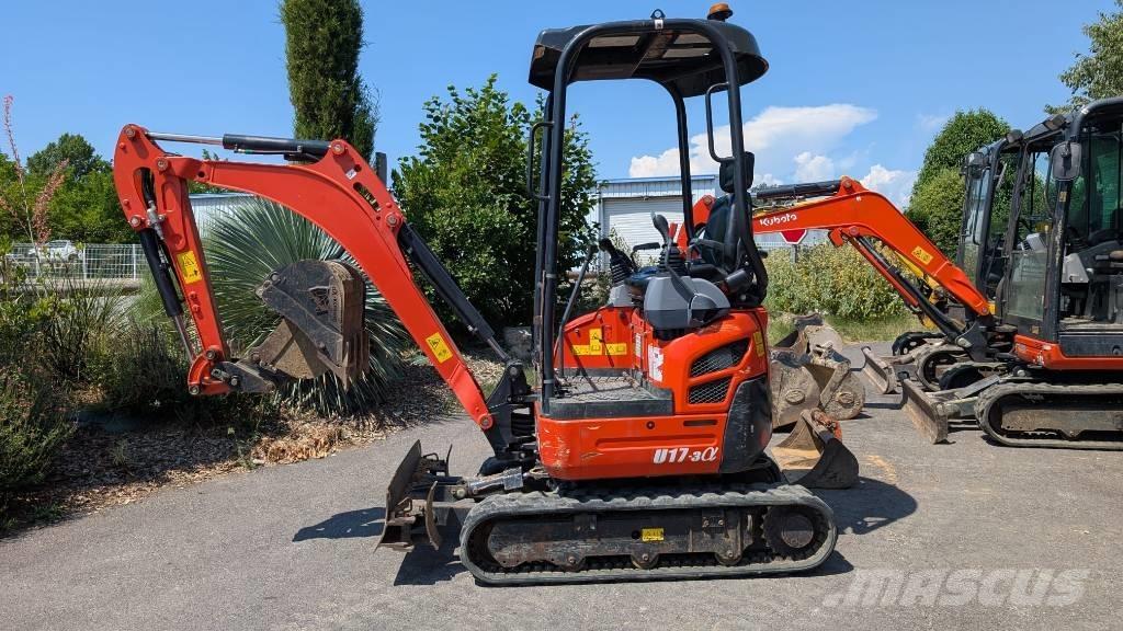 Kubota U 17-3 Мини екскаватори < 7 т
