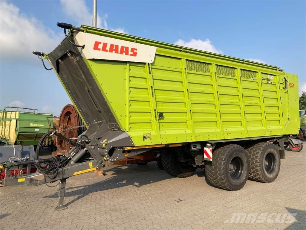 CLAAS Cargos 750 Подемна и полагаща техника