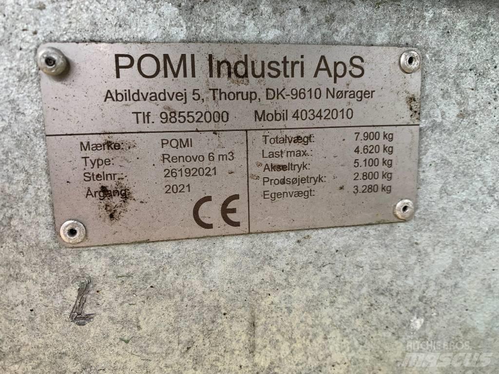 Pomi Renovo 6 m3 Компресори за отпадъци
