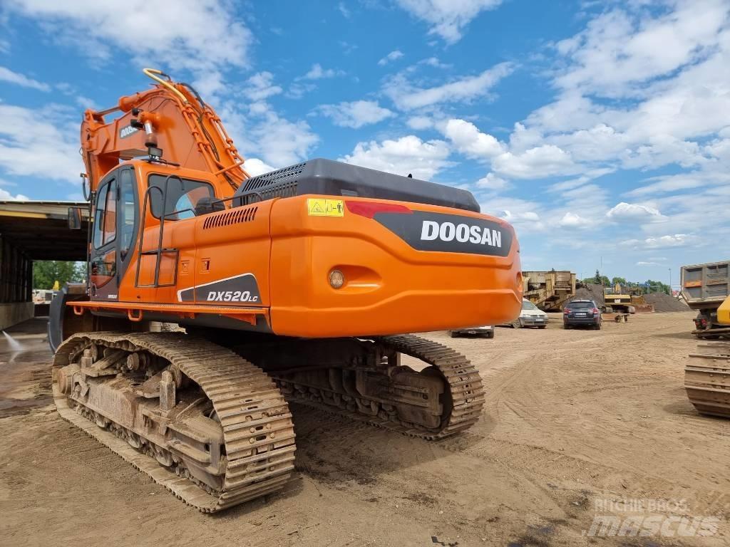 Doosan DX 520 LC Верижен екскаватор