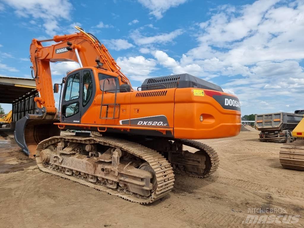 Doosan DX 520 LC Верижен екскаватор