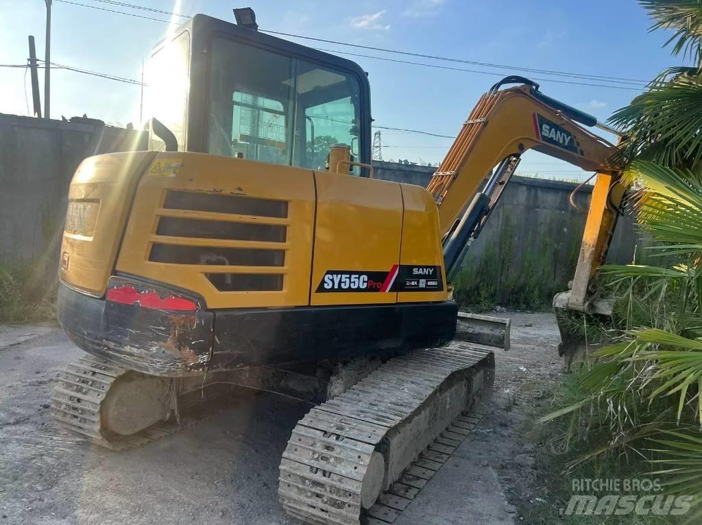 Sany sy55cpro Верижен екскаватор