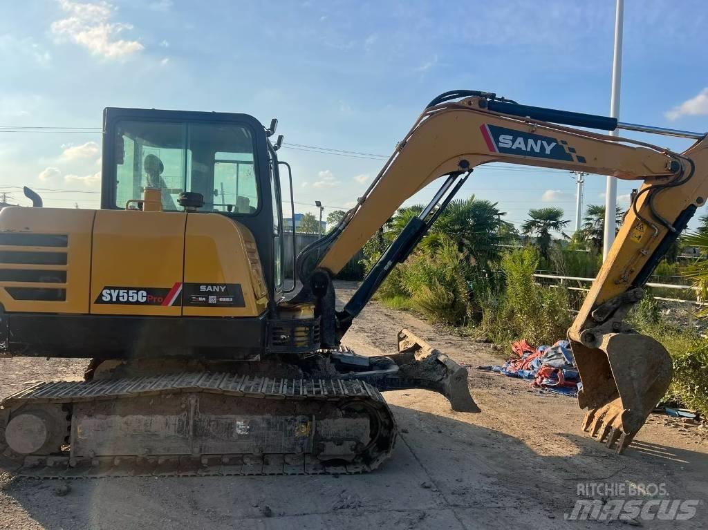 Sany sy55cpro Верижен екскаватор