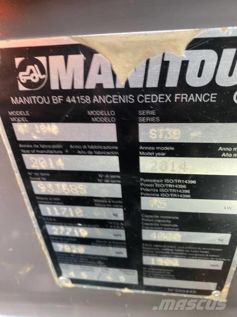 Manitou MT 1840 Телескопични товарачи
