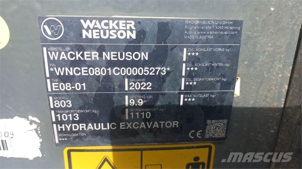 Wacker Neuson 803 Верижен екскаватор