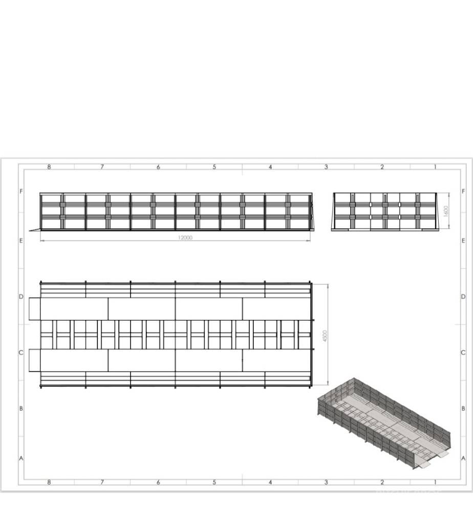 Bulk loading tray Обработка на материали - други