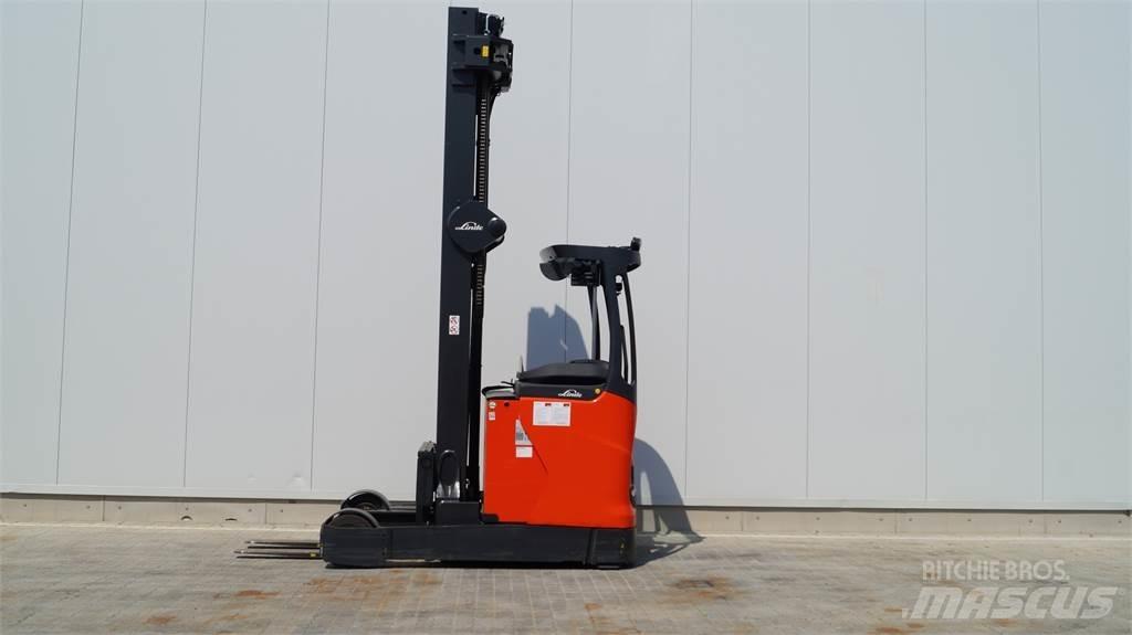 Linde R20HD Ретрак/ Високоповдигач с изместване на вилката напред
