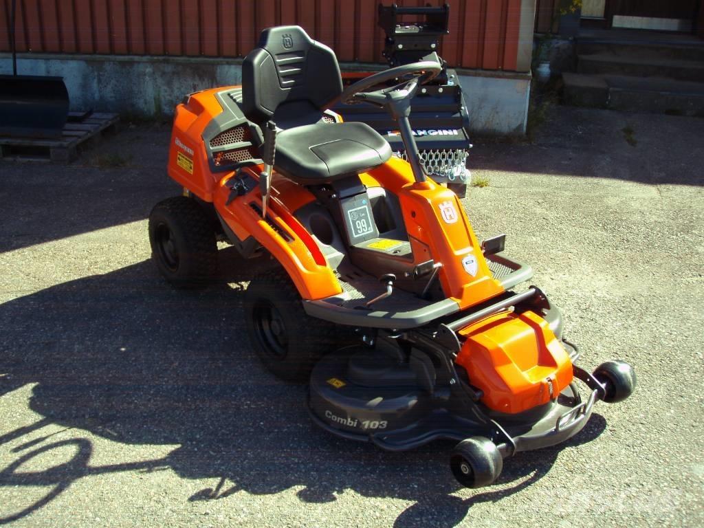 Husqvarna R 214 TC Тракторни косачки