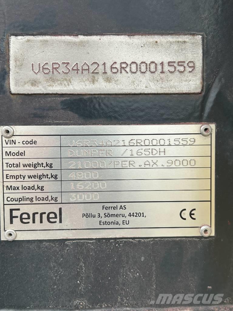 Ferrel 165DH Ремаркета самосвални