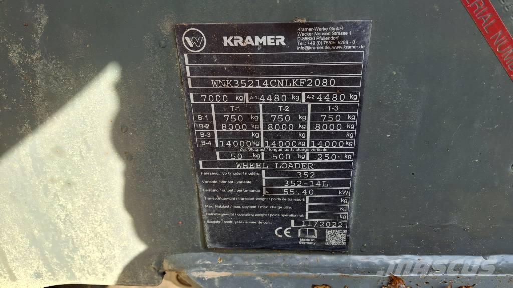 Kramer 8115 Колесни товарачи