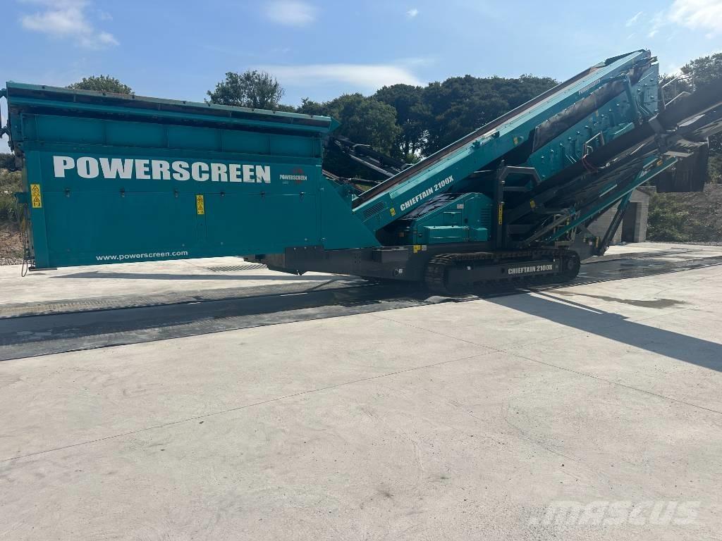 PowerScreen 2100X Мобилни скрийнери
