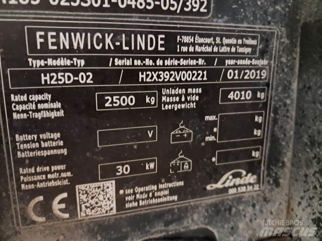 Linde H25D-02 Дизелови камиони