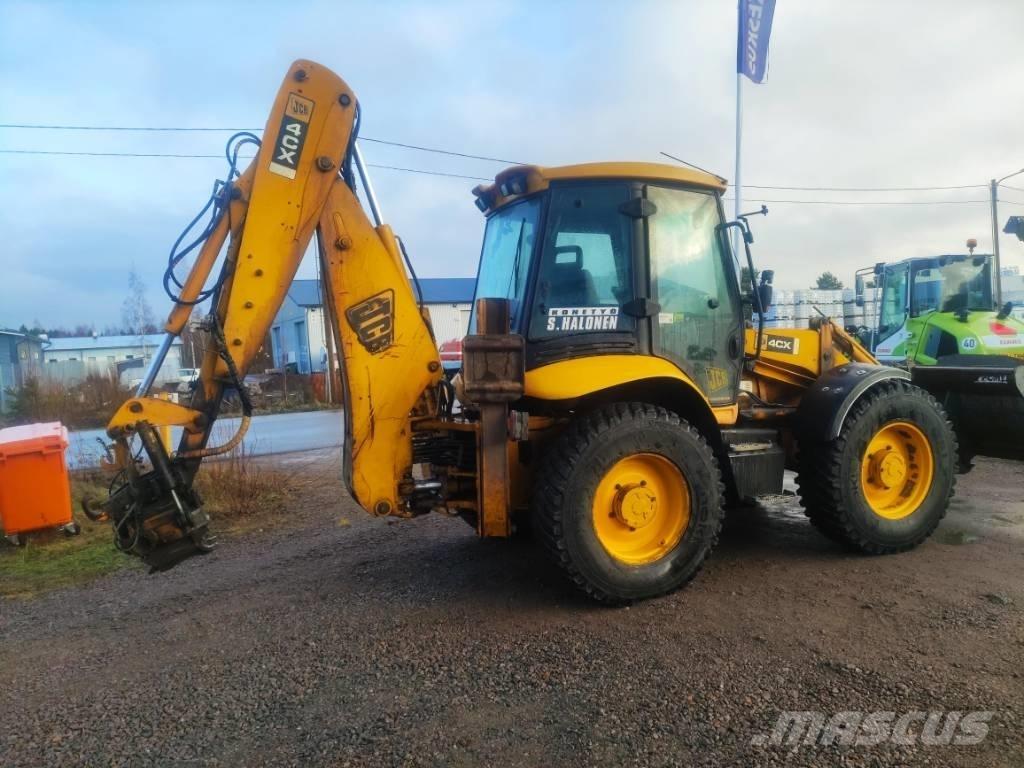 JCB 4 CX Товарач със заден ексватор